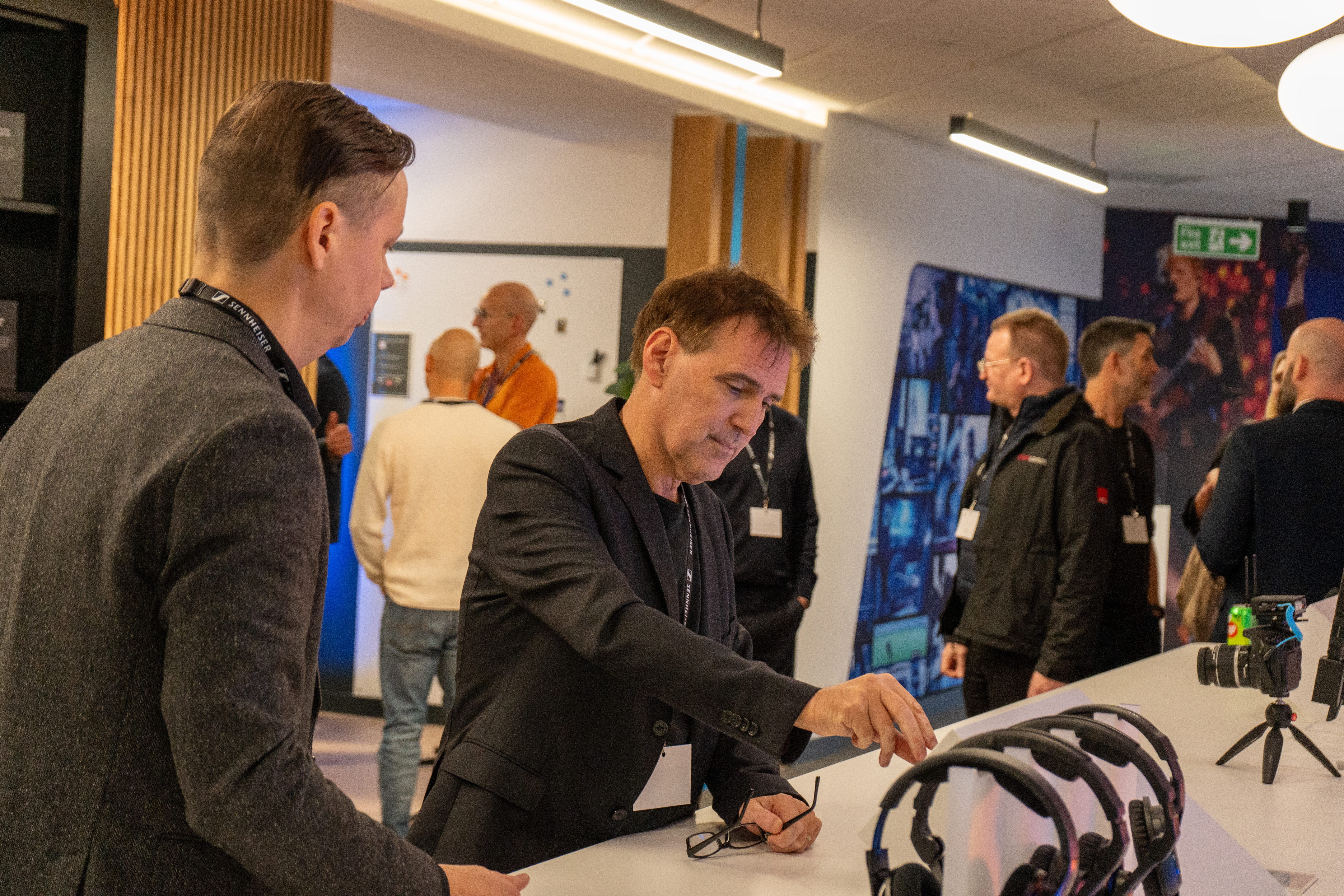 At the inaugural event, visitors were invited to experience the latest solutions from Sennheiser, Neumann, Merging Technologies, and DearReality