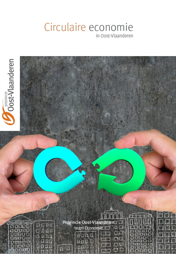 coverbeeld brochure circulaire economie in Oost-Vlaanderen