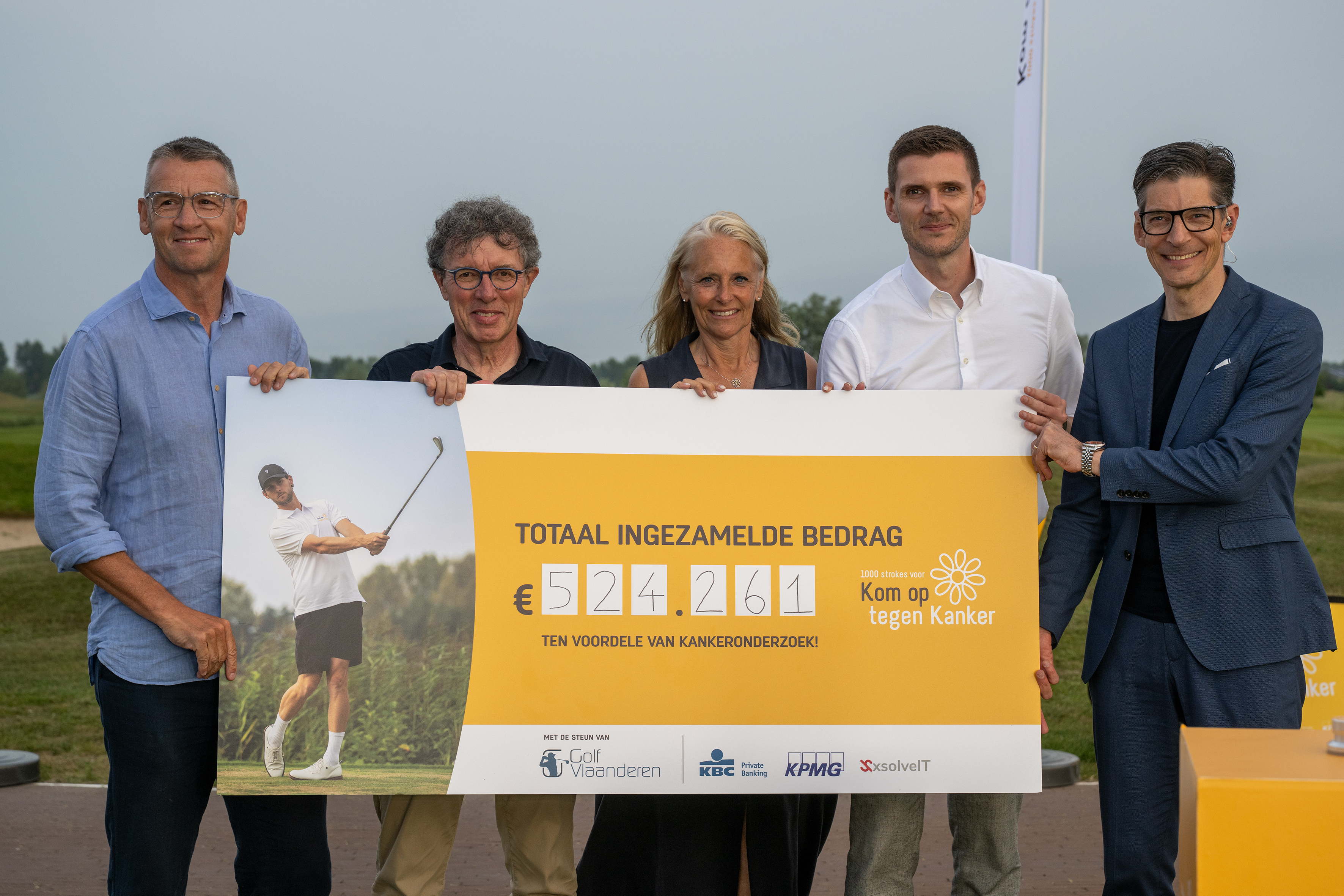 1000 strokes voor Kom op tegen Kanker – Het warmste golfevenement van Vlaanderen