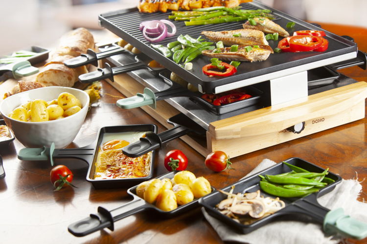 DO9246G Raclette-Grill Bamboo