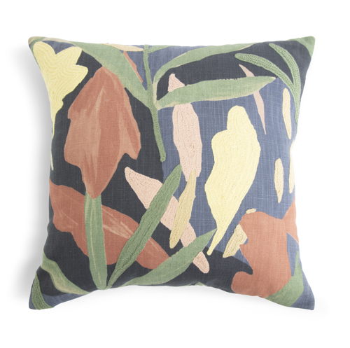 Habitat Nurture Floral Abstract Embellished Cushion 43x43, £18