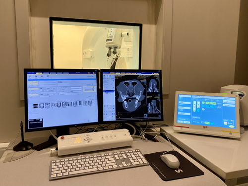 Computerbeelden nieuwe CT-scanner
