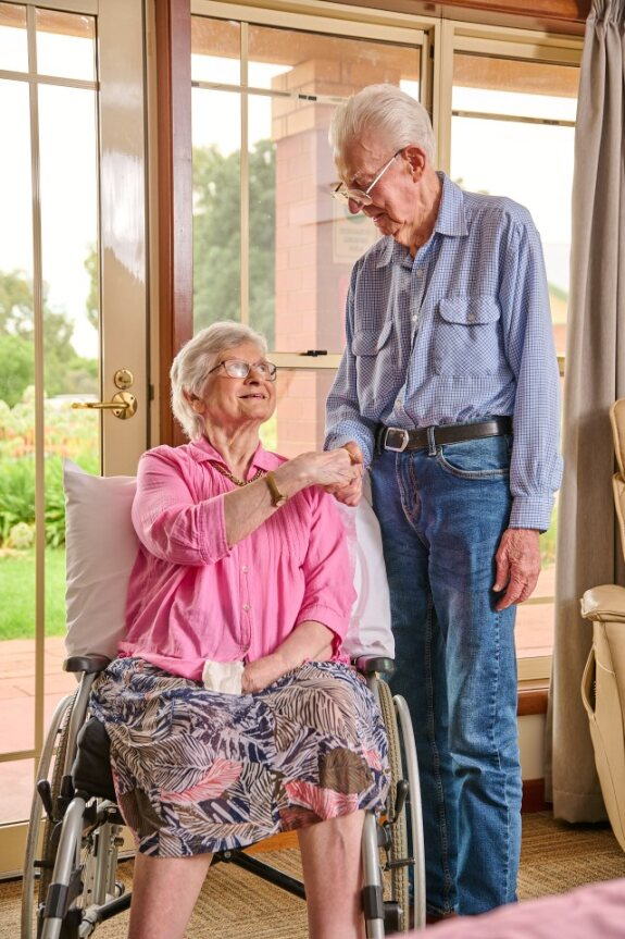 Joe and Shirley Mickelson have been in love since they were sixteen and still share a special bond.