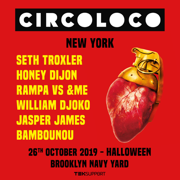 Teksupport Announces Circoloco Halloween on October 26