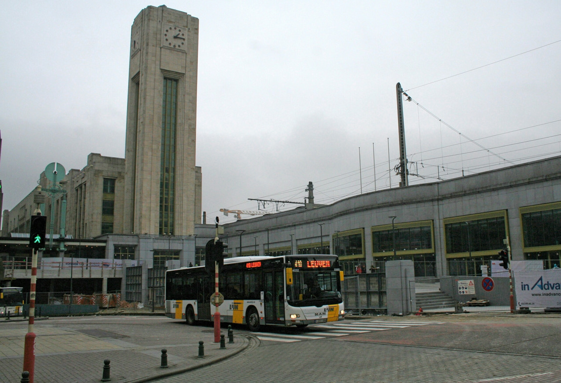 Groen licht voor verbeteringen aan busstation Brussel Noord