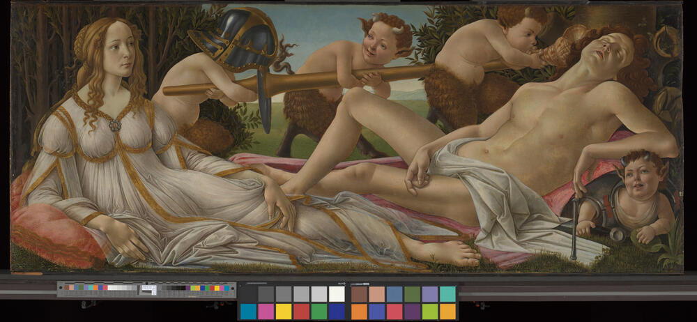 Venus and Mars, c.1485. Sandro Botticelli. AKG1557587