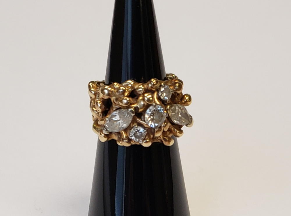 Judy West Wedding Ring - Purchased By Elvis Presley 