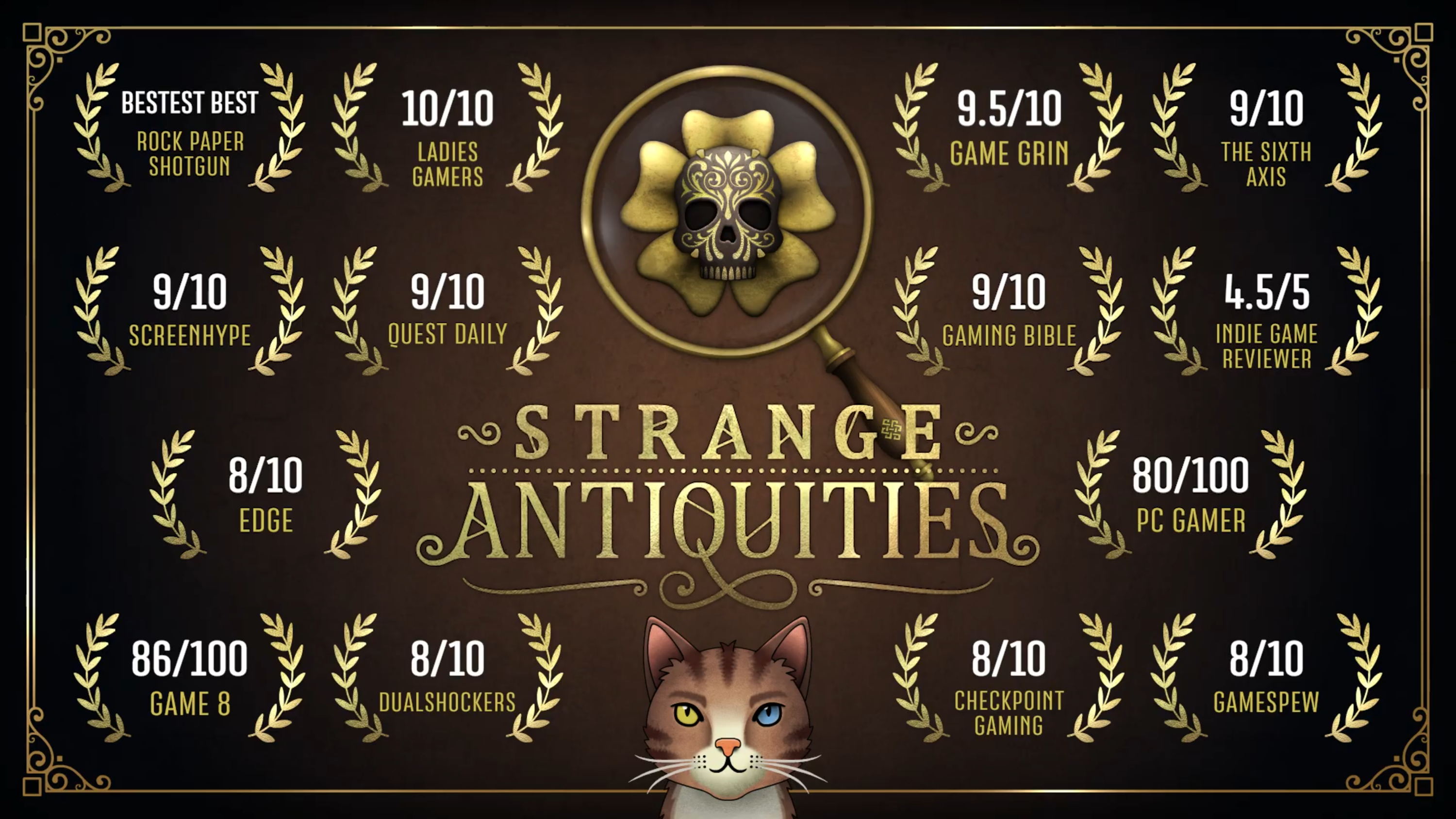 Strange Antiquities thanks its players and invites new ones to step inside