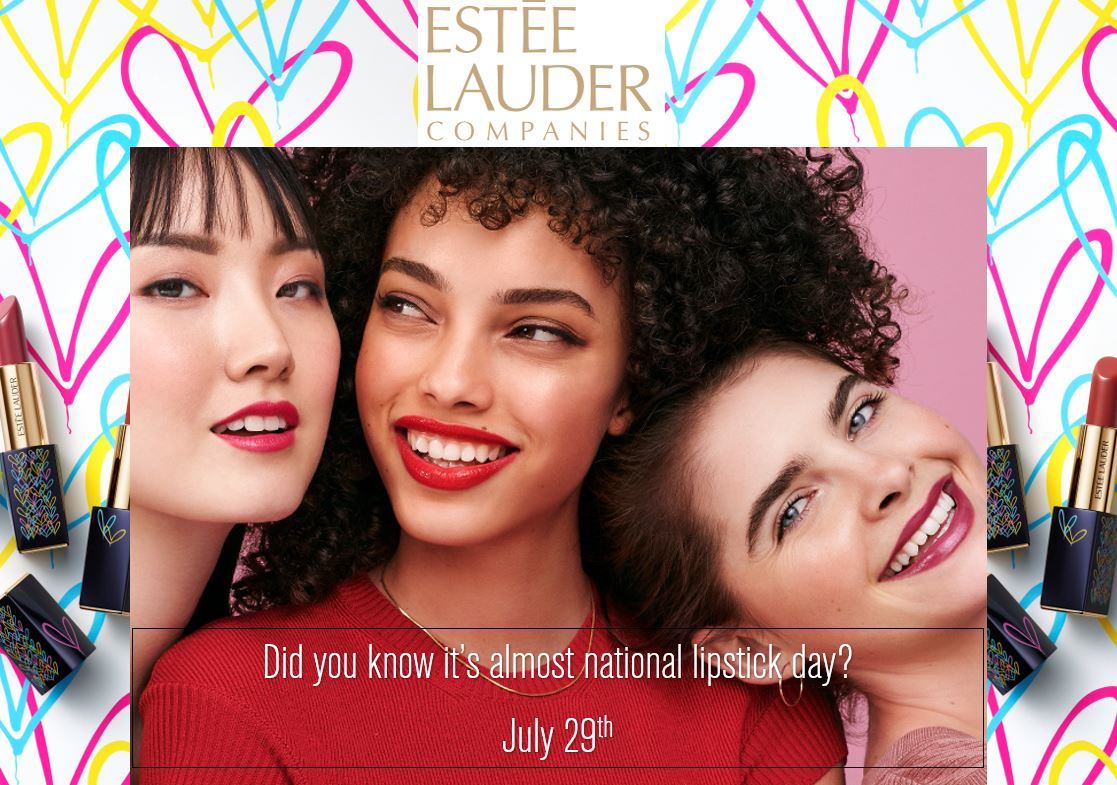 NATIONAL LIPSTICK DAY | ESTÉE LAUDER COMPANIES