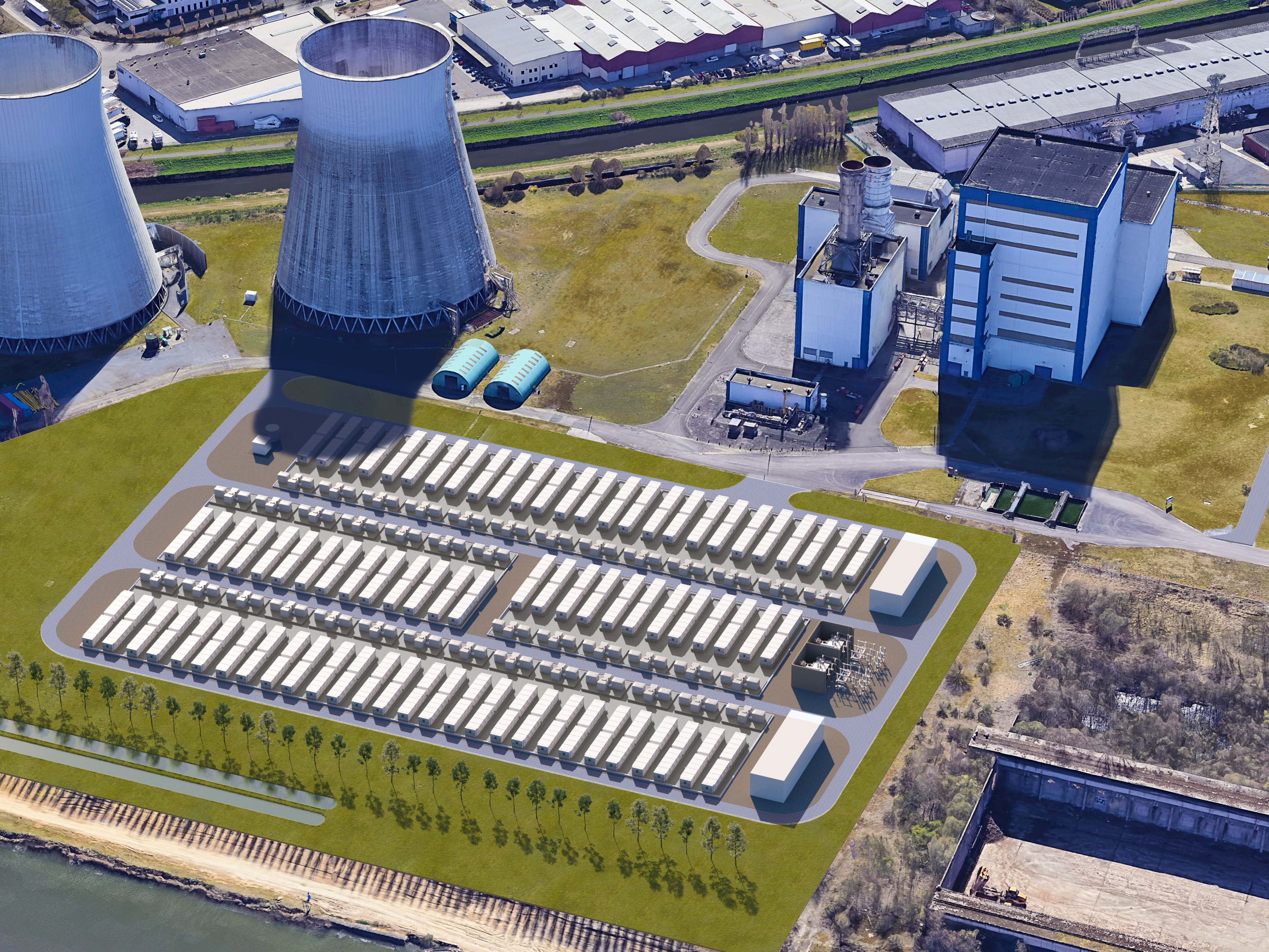 Eerste spadesteek voor nieuw batterijpark van ENGIE in Vilvoorde