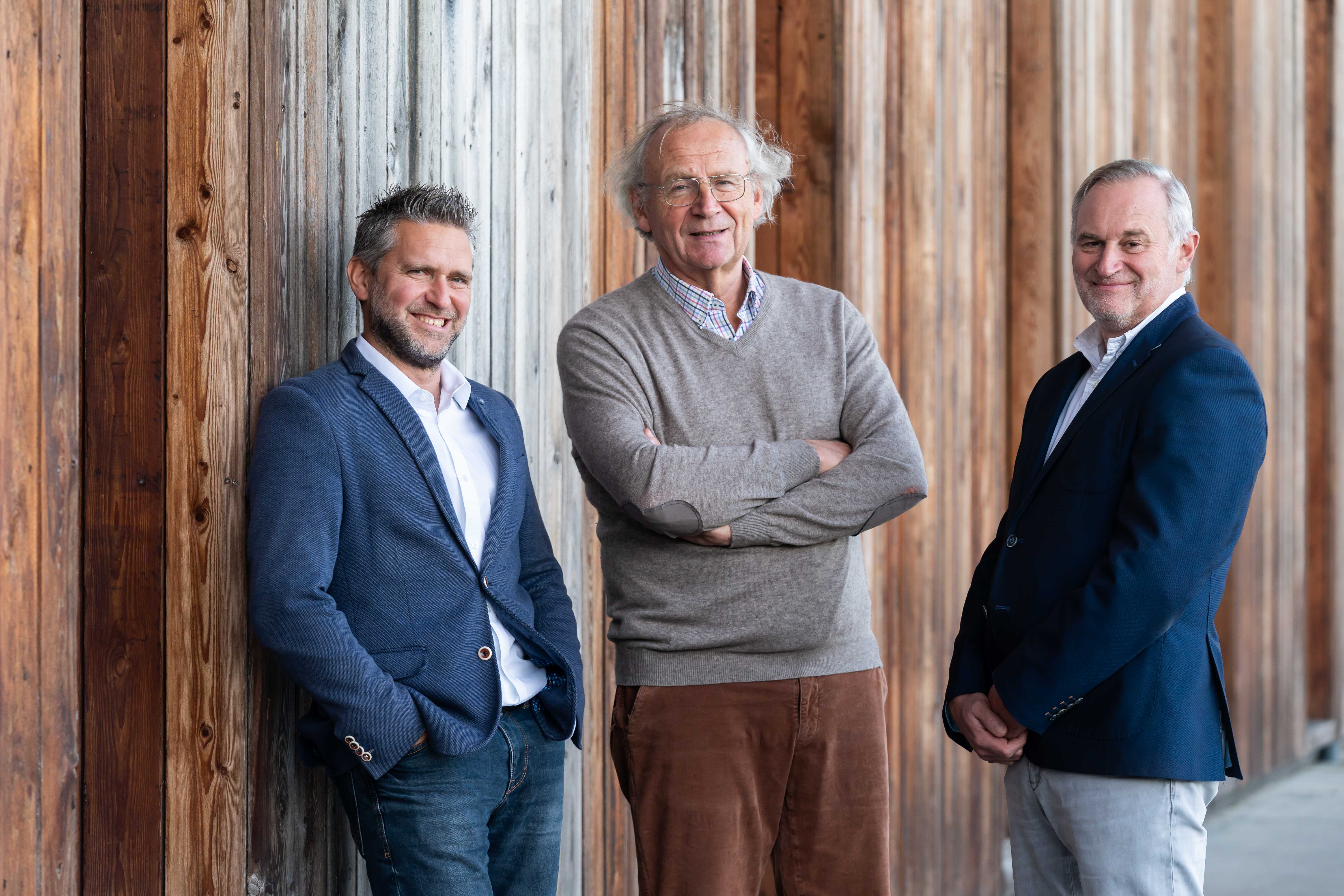 Stûv_Michaël  Debehogne, Directeur général adjoint et Administrateur délégué - Gérard Pitance Fondateur Président du  Conseil  d’Administration Groupe Stûv - Jean-François Sidler, Directeur général et Administrateur délégu