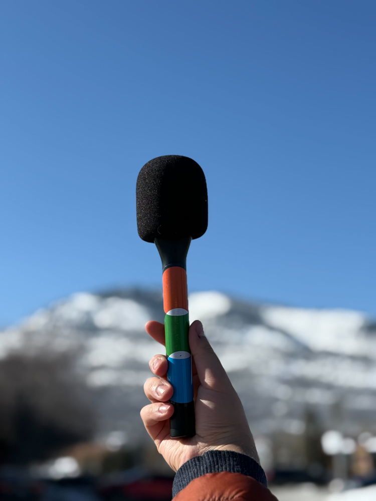 Profile Wireless with wind muff at Sundance  