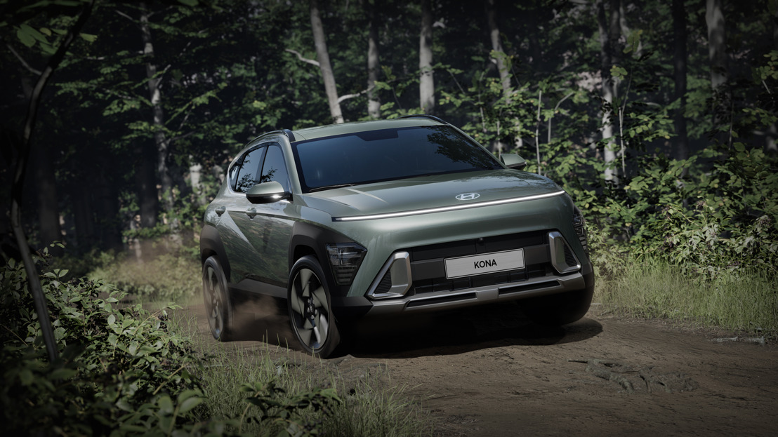 All-new Hyundai KONA - disponible dès maintenant en version tout hybride et en version essence avec transmission intégrale