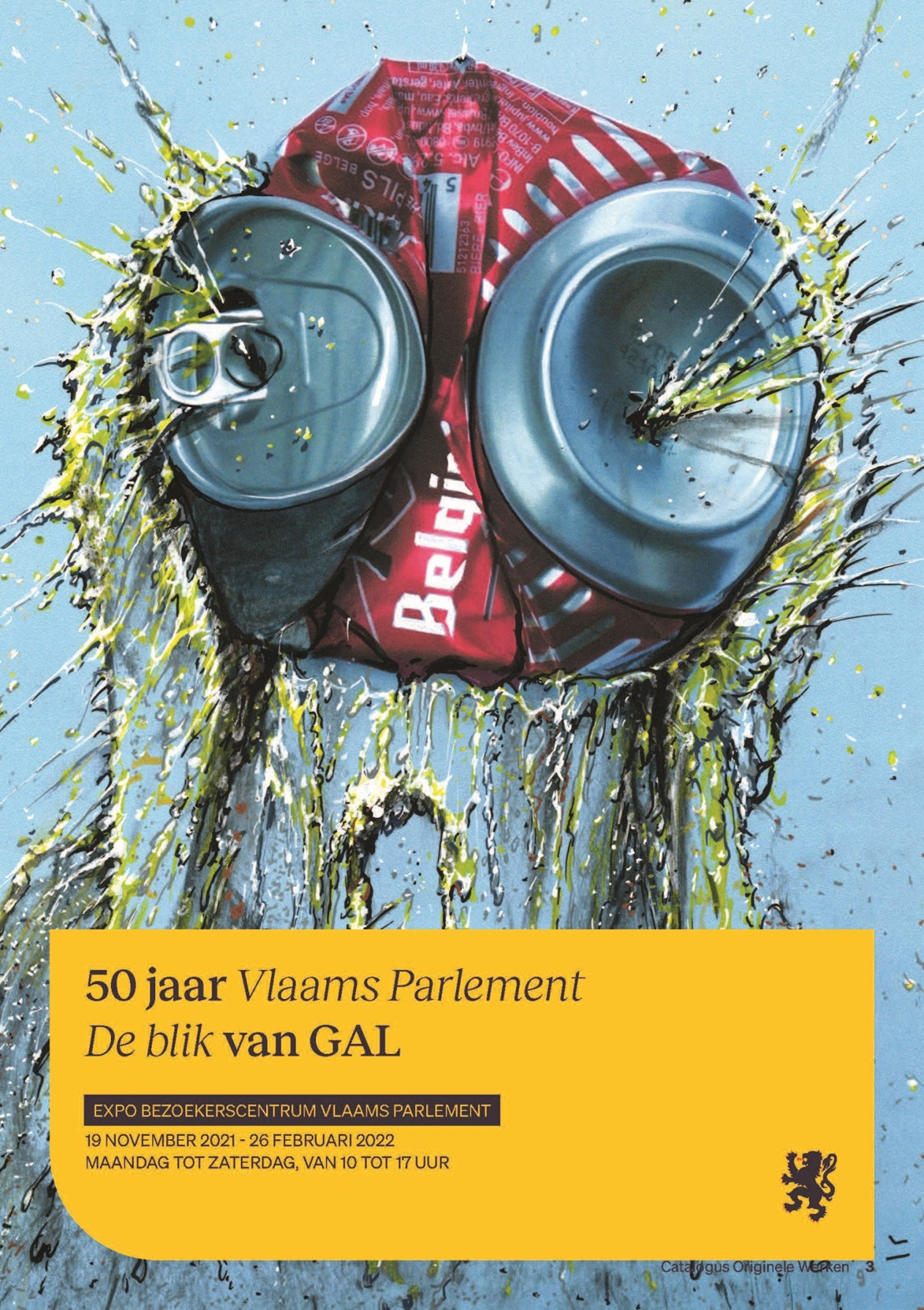 Tentoonstelling '50 jaar Vlaams Parlement - De blik van GAL'