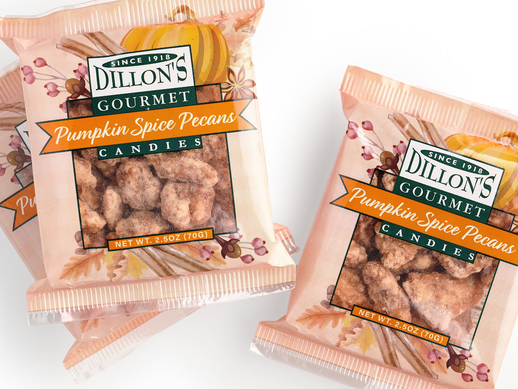 Dillon Candy Company Unveils New Pumpkin Spice Pecans