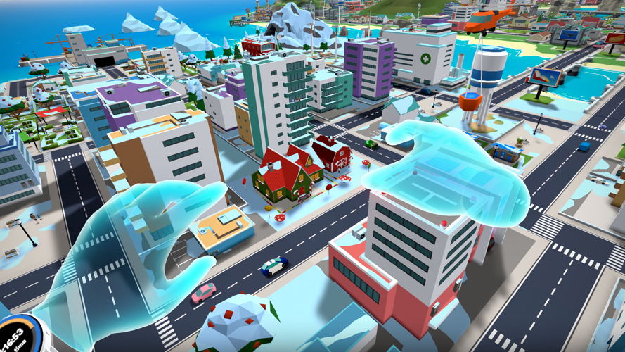Little Cities Bigger! - Screenshot - Snowy Cabin