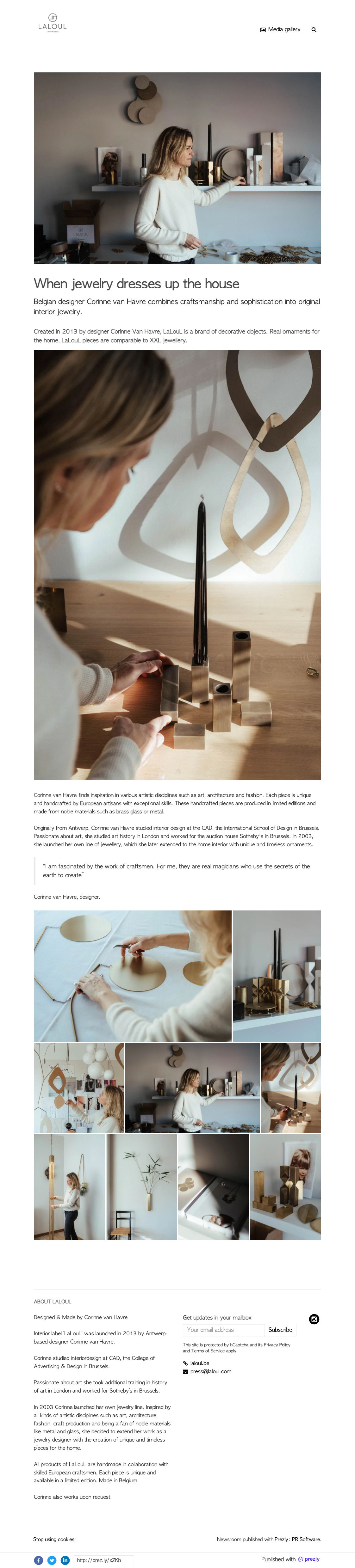 Laloul press release example