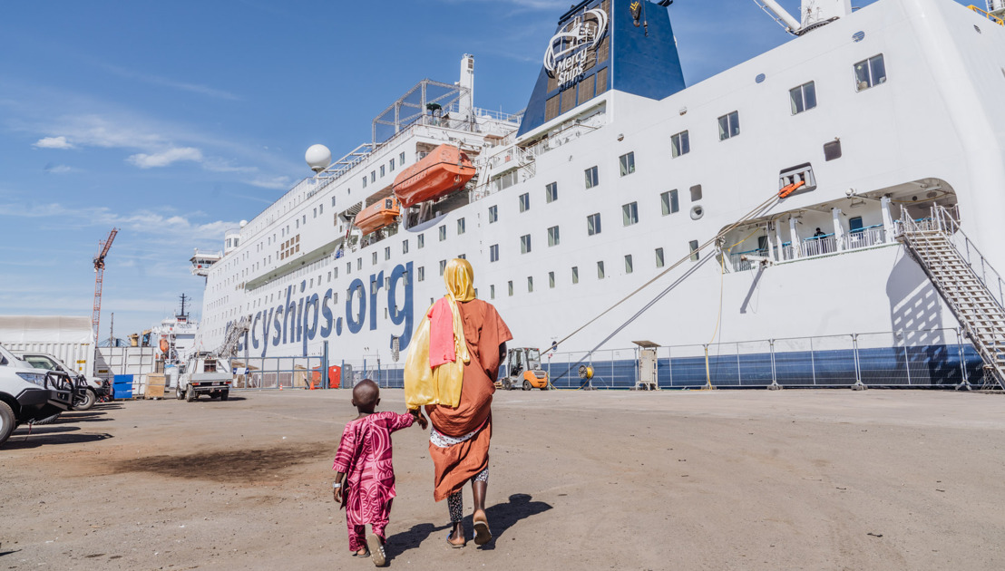 Die erste Operation an Bord der Global Mercy zeigt das Potential des neuesten Mercy Ships-Schiffes