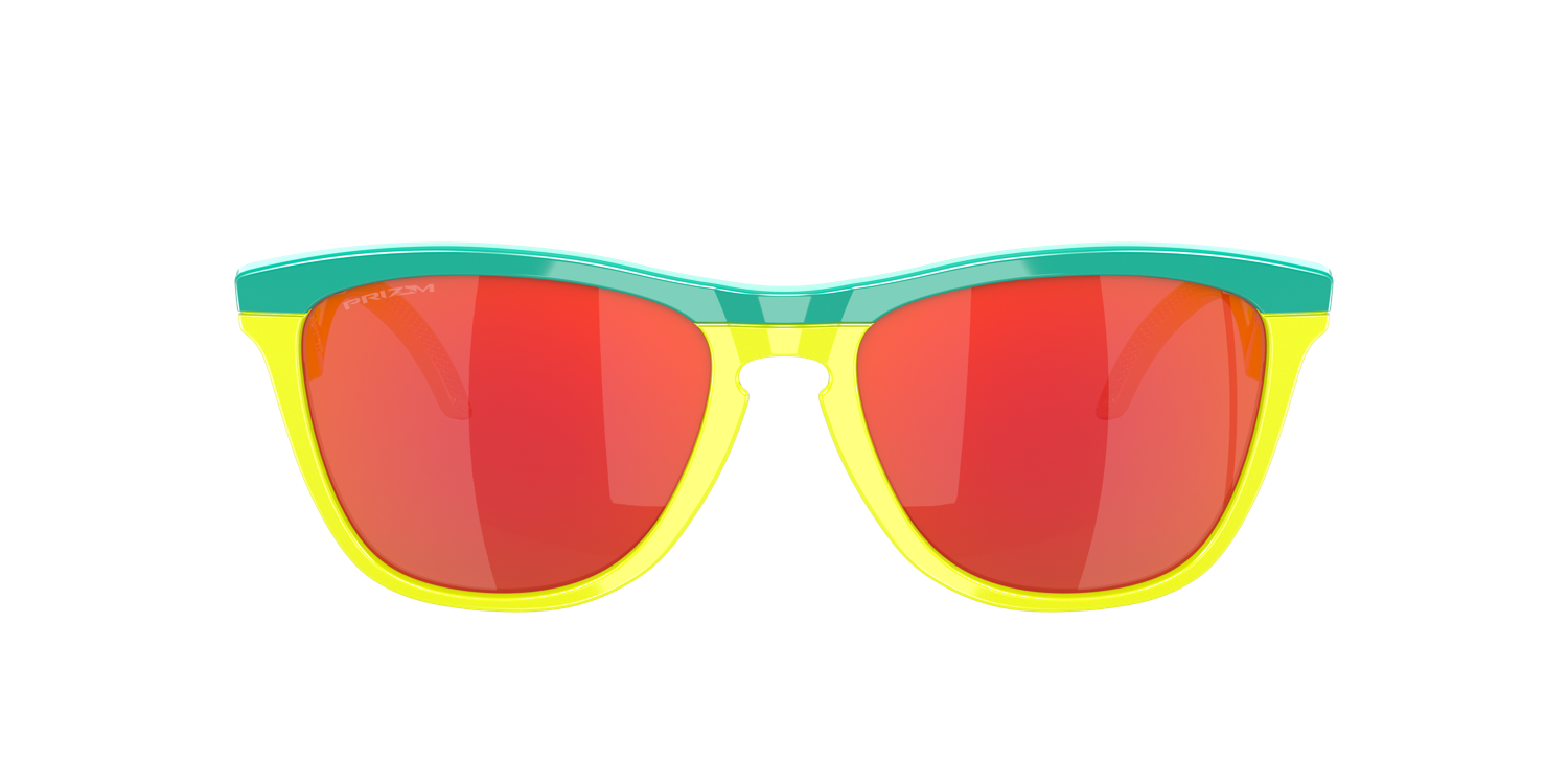 OAKLEY FROGSKIN HYBRID CELESTE WITH PRIZM RUBY (1)