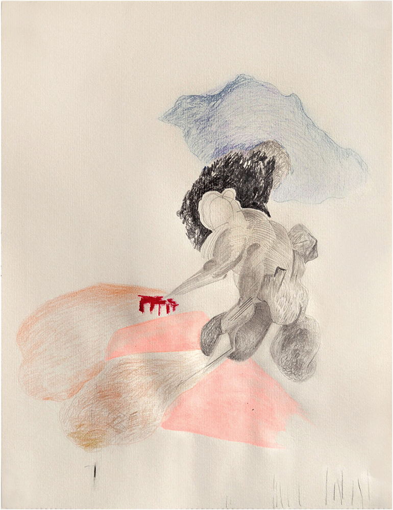 DuflonRacz Gallery_Bettina Carl, Homme de Terre, 2014, mixed media on paper, 36 cm x 27 cm DuflonRacz Gallery_Bettina Carl, Homme de Terre, 2014, mixed media on paper, 36 cm x 27 cm