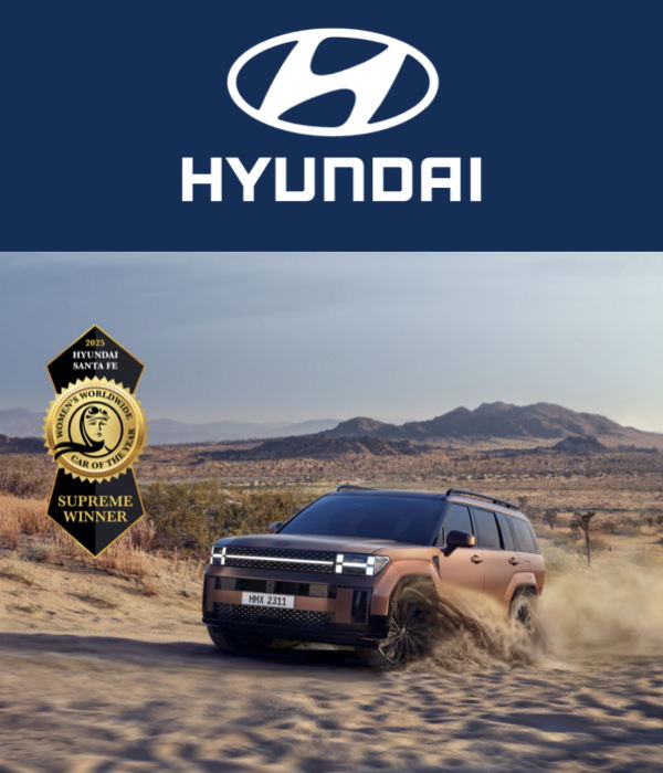 Hyundai Santa Fe es nombrada "Supreme Winner" en los World Car of the Year de Women's Worldwide