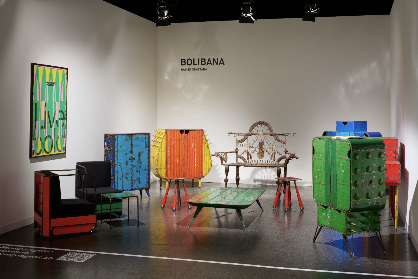 Foreign Agent at Design Miami Basel 2023. Photo credit - James Harris