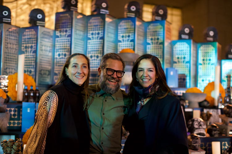 Gabriela Cámara, Pedro Reyes y Bertha González Nieves