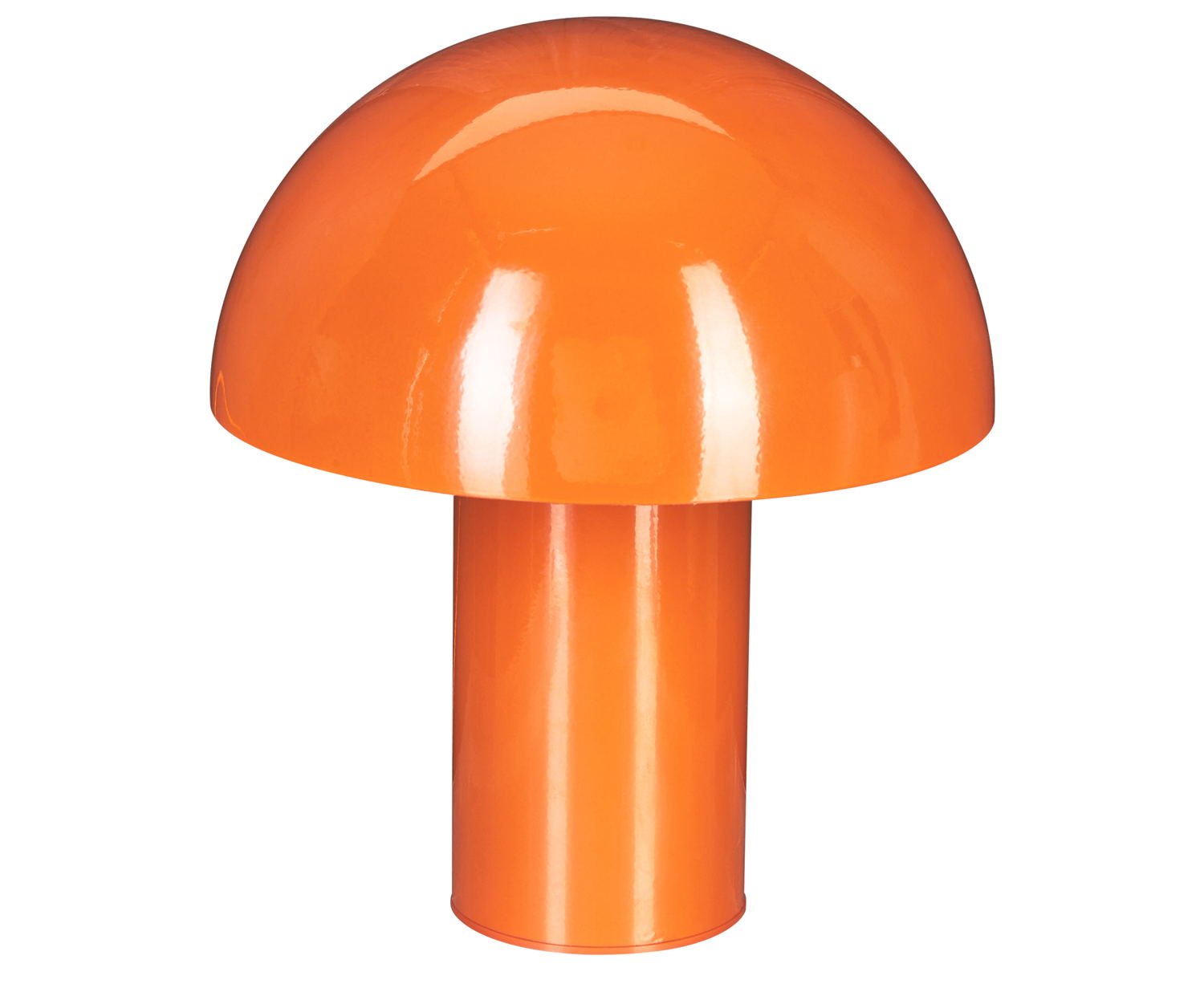 Habitat Ngami Orange Mushroom LED Touch Table Lamp, £22