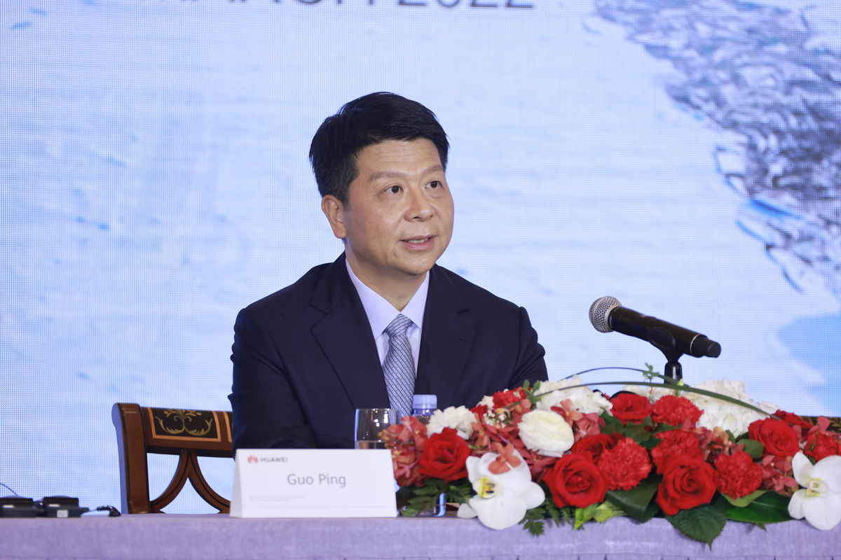 Guo Ping, presidente rotatorio de Huawei