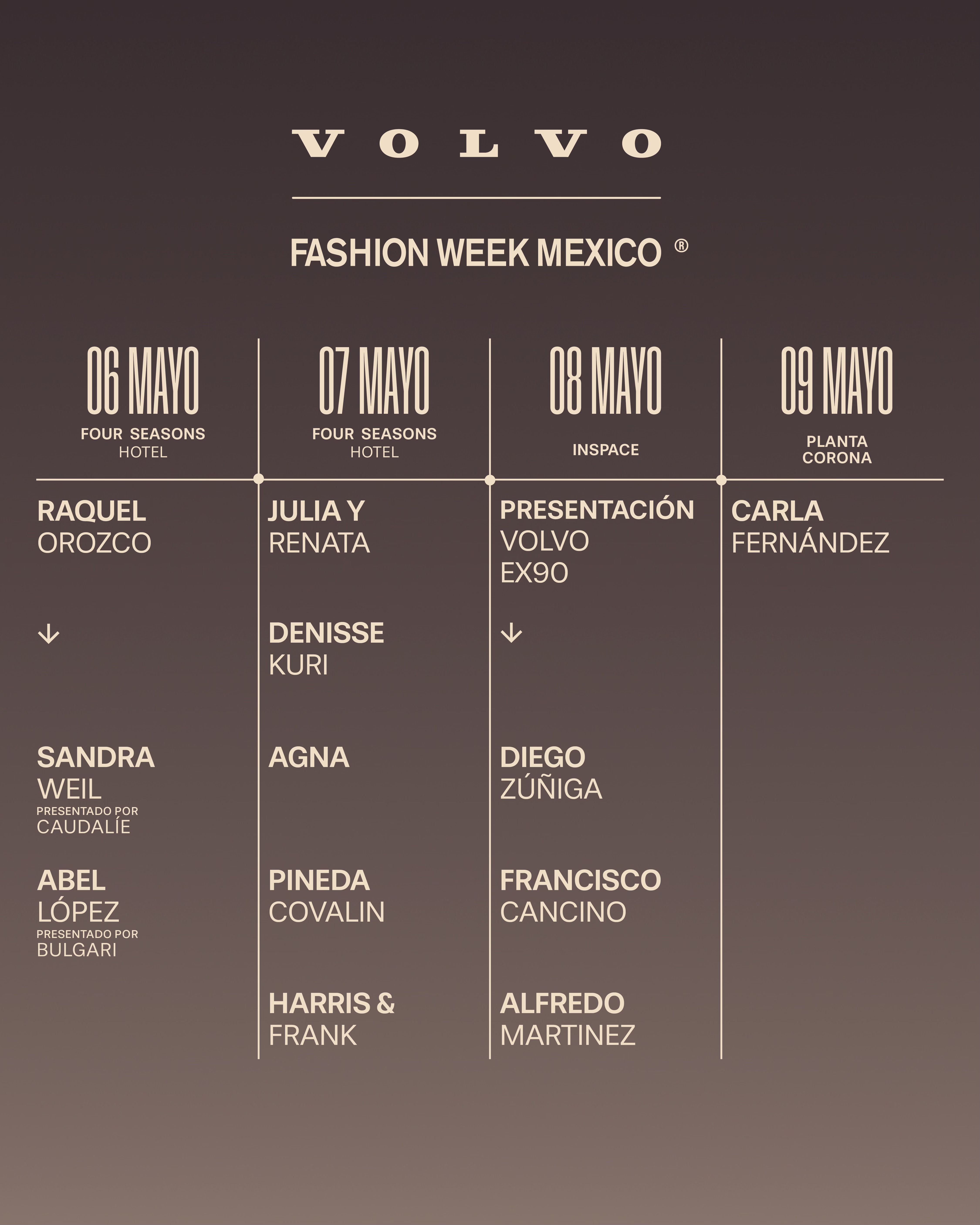 Agenda Oficial VFWMx Agenda Oficial VFWMx