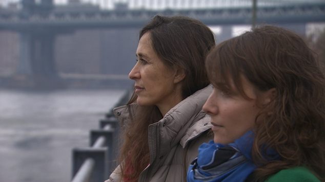 Sofie Peeters en Anneke Lucas in New york