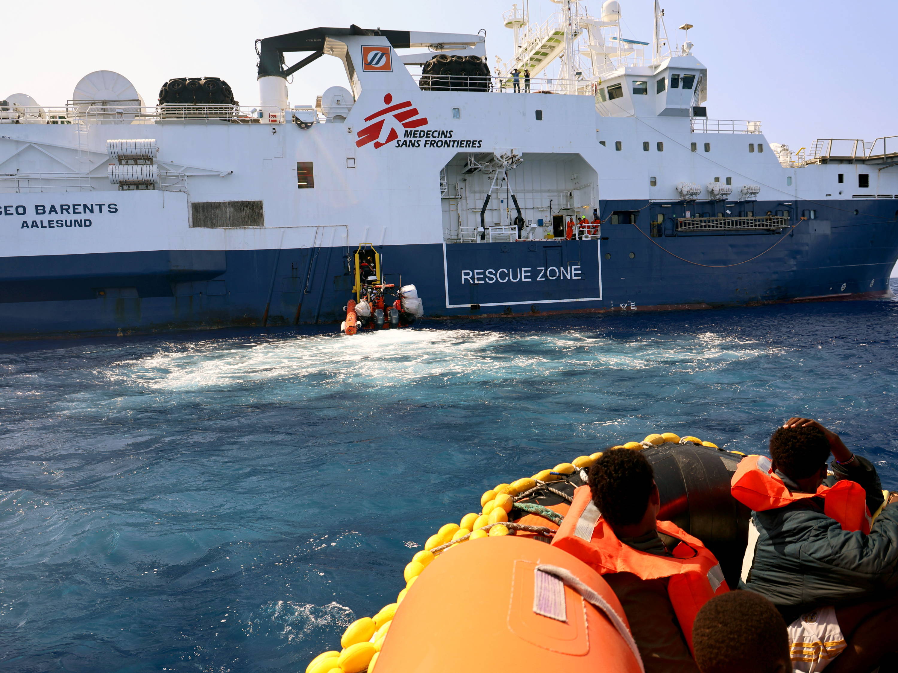 MSF recurre ante la justicia la detención administrativa del Geo Barents  