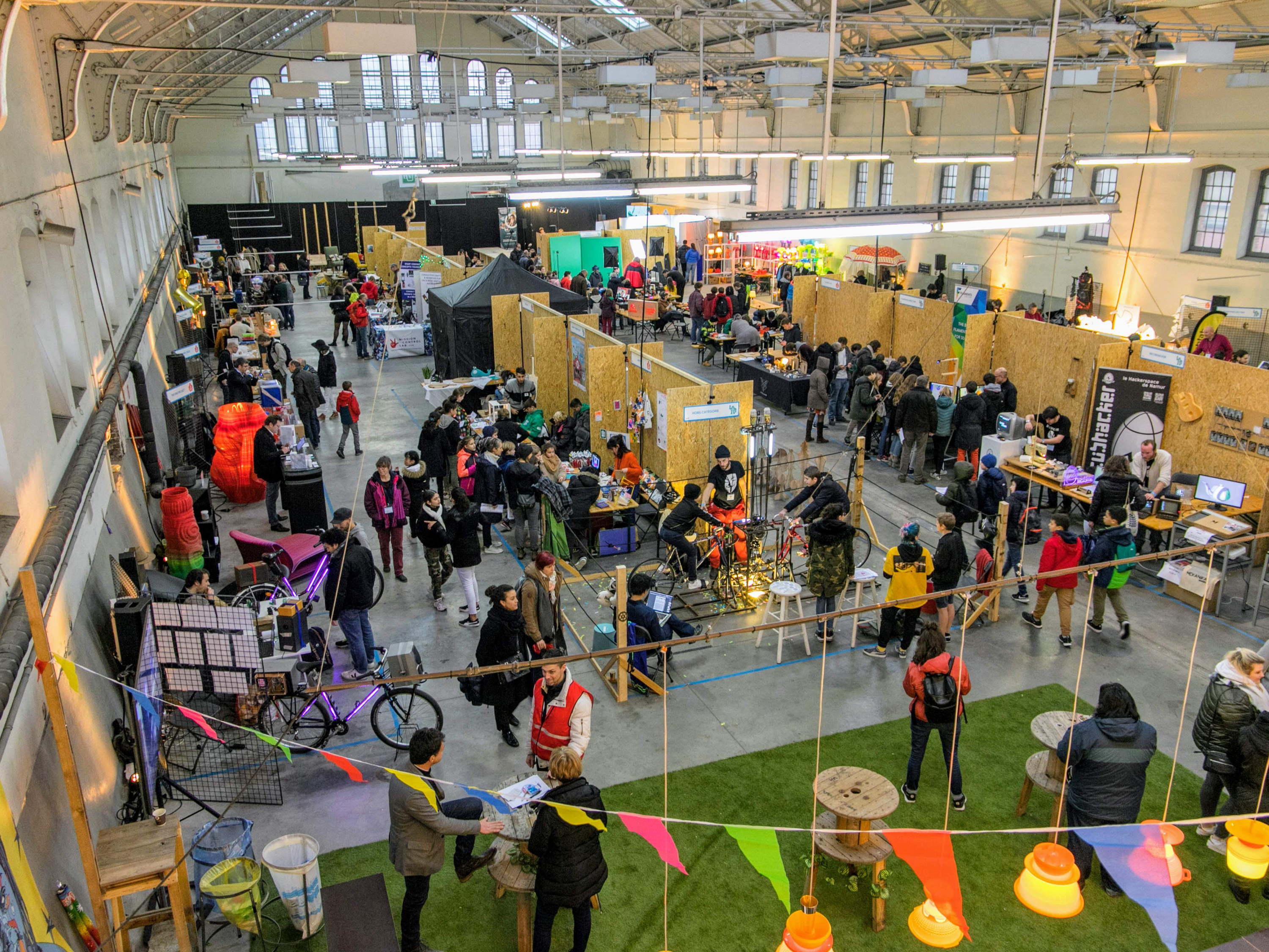 Plus de 4.000 visiteurs ont savouré la première Maker Faire bruxelloise !