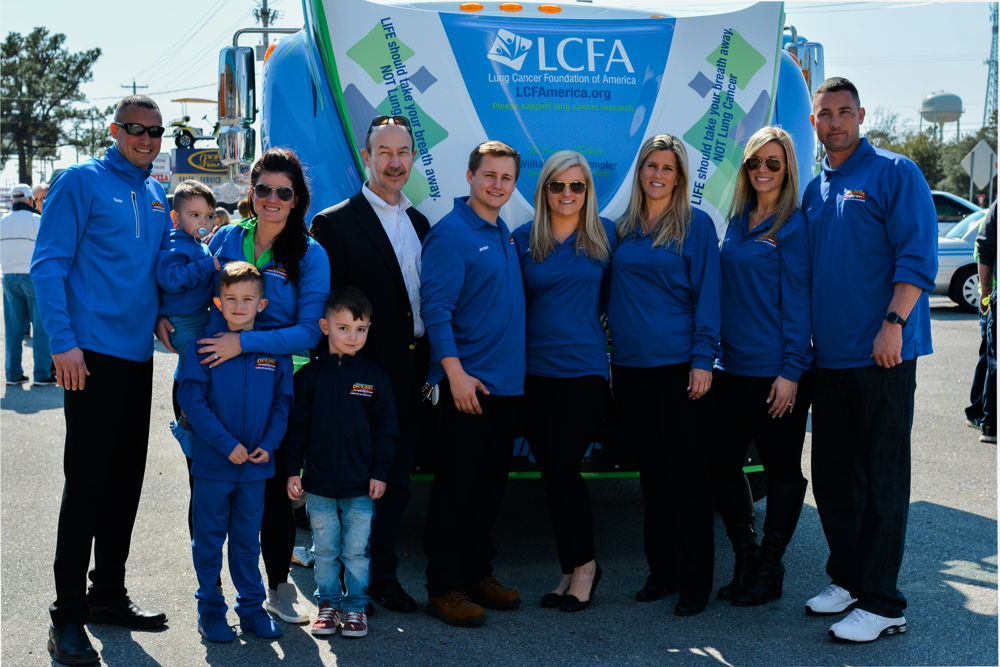 The Rempfer family and LCFA Executive Director, Jim Baranski