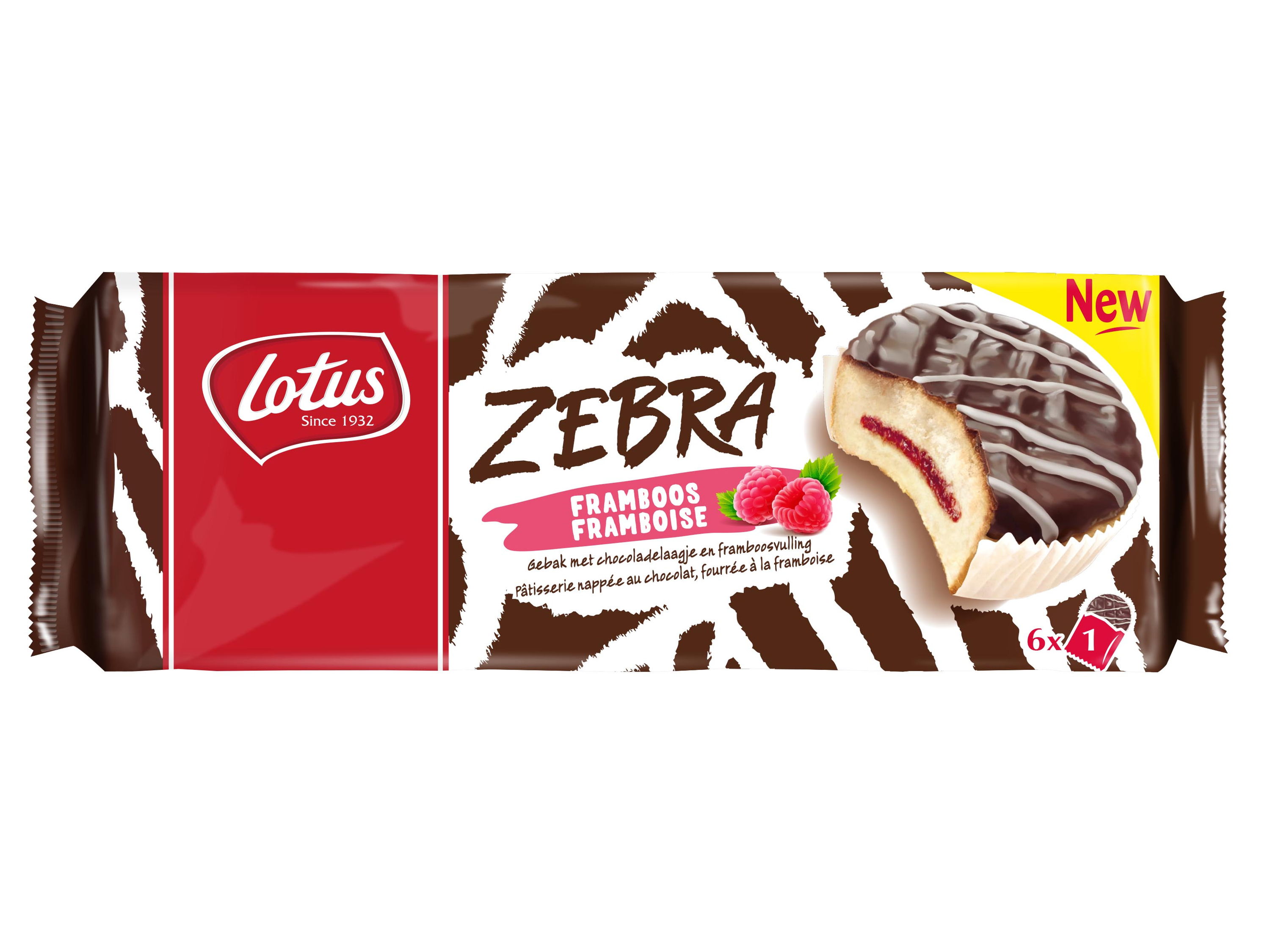 Avis aux gourmands : Lotus lance le Zebra Framboise !