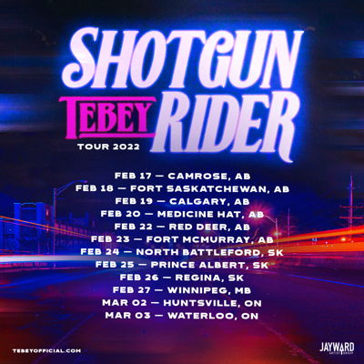Shotgun Rider Tour Graphic