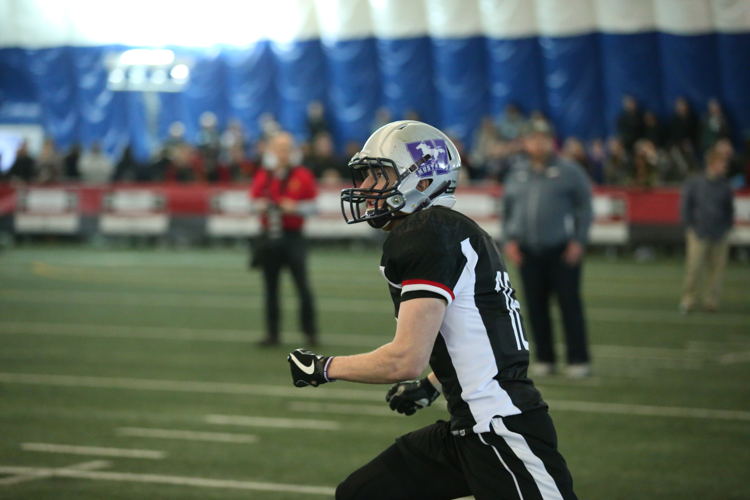 Harry McMaster at the Ontario Regional Combine presented by adidas. Photo credit: Alex D'Addese/CFL.ca