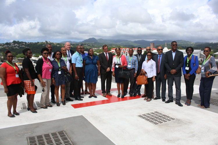 Delegates at the 4th Council of OECS Health Ministers meeting in Martinique