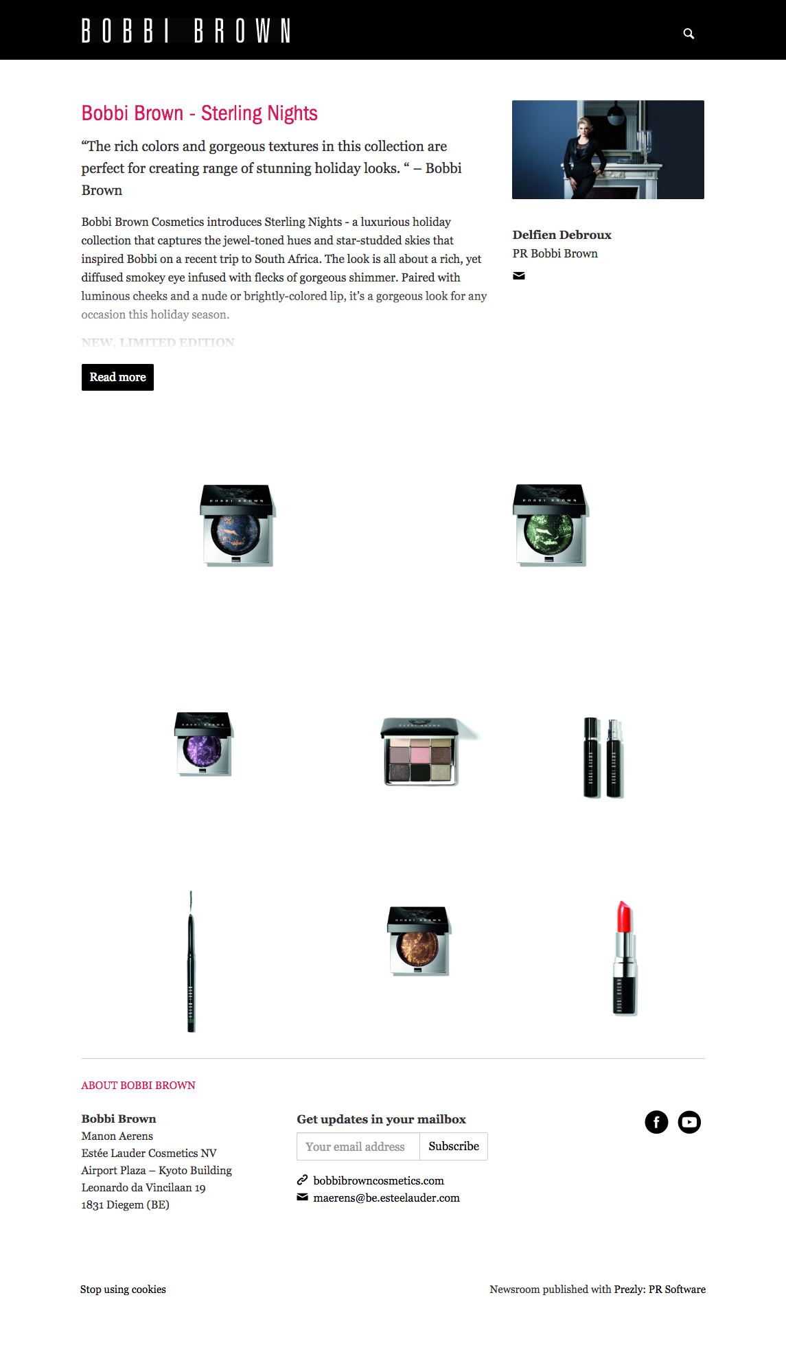 Cosmetic Product Launch Example