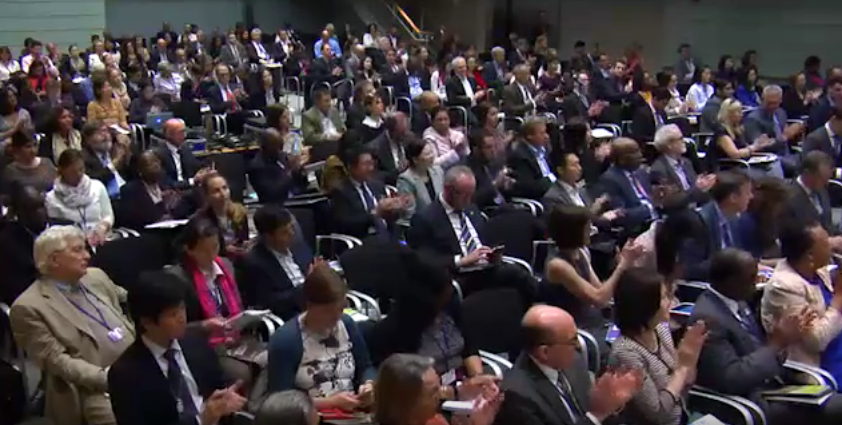 Cross-section of the audience.