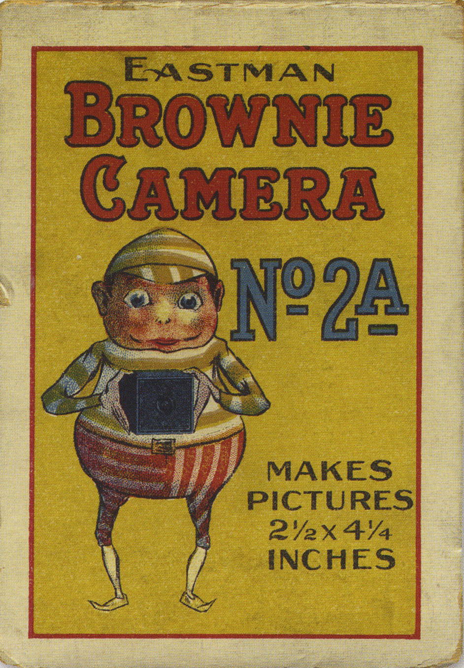 Advertentie voor ‘Kodak Brownie Camera No.2A’, 1930-1933. Collectie FOMU