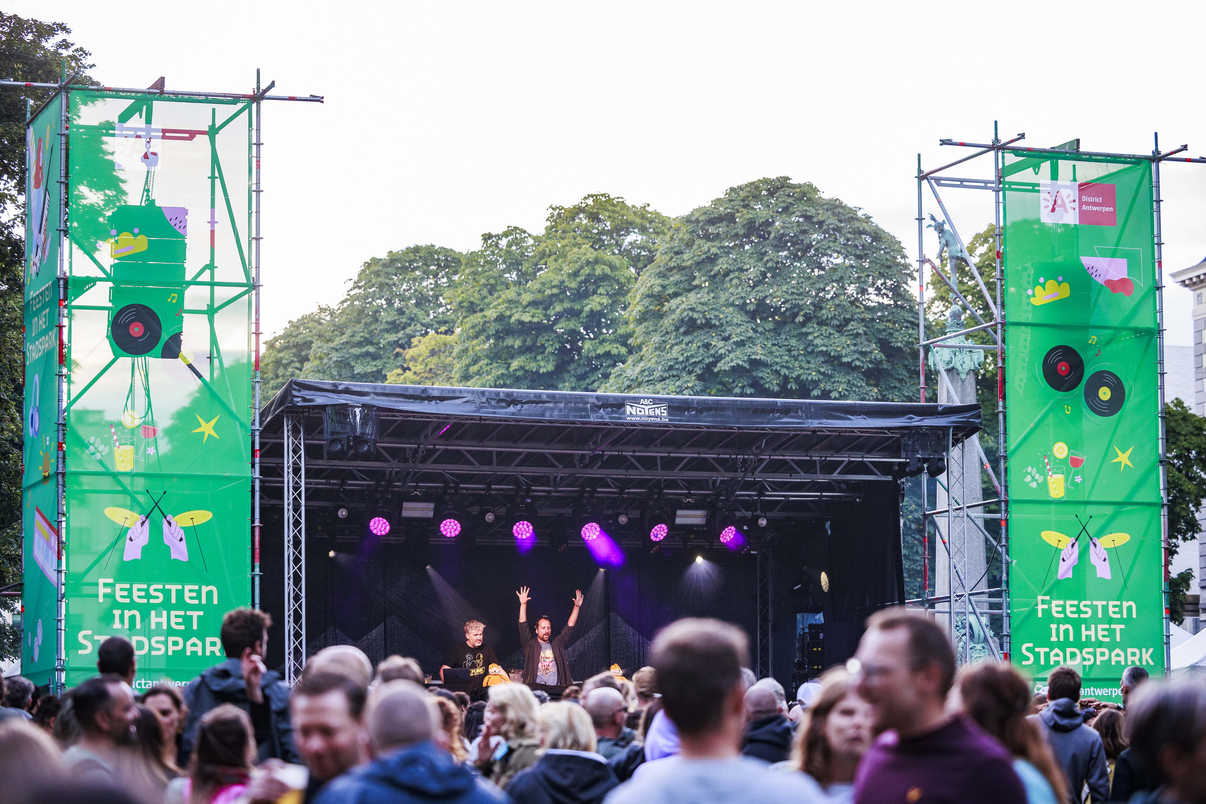 Feesten in het Stadspark: district Antwerpen viert Vlaamse Feestdag met gratis openluchtfeest