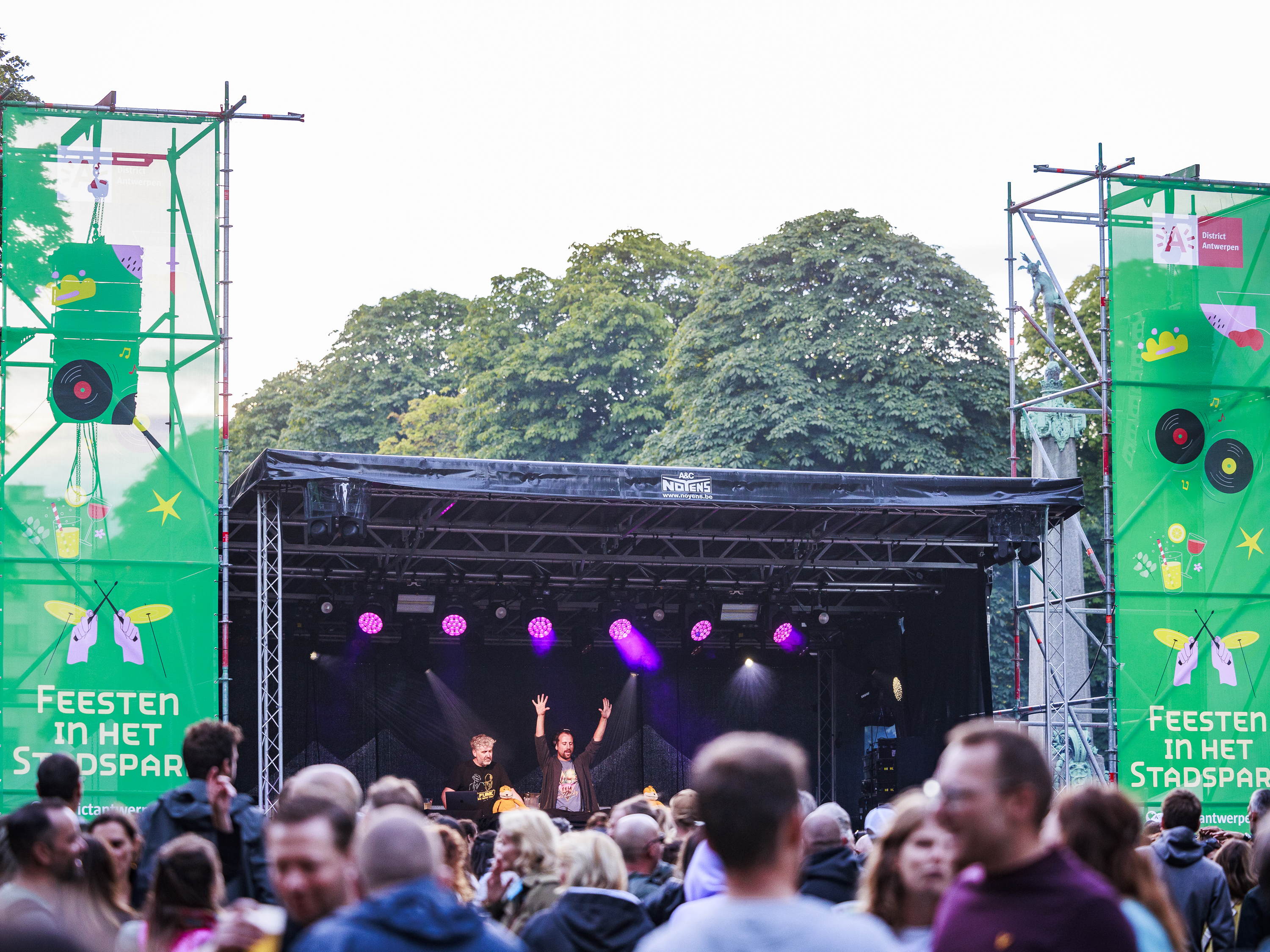 Feesten in het Stadspark: district Antwerpen viert Vlaamse Feestdag met gratis openluchtfeest