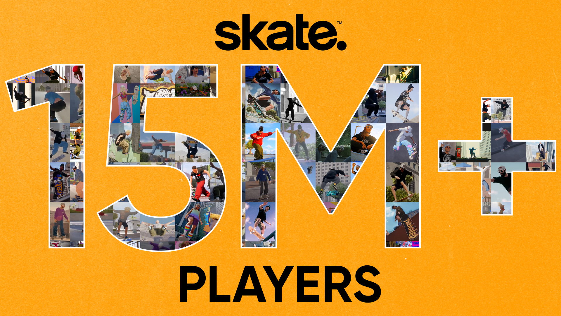 skate. dépasse les 15 millions de joueur·euse·s en 3 semaines