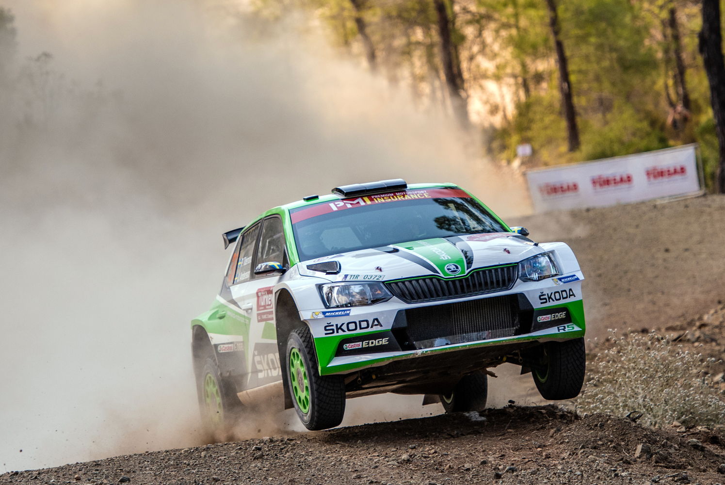 Reigning WRC 2 champions Pontus Tidemand/Jonas Andersson (ŠKODA FABIA R5) want to repeat their last year's WRC 2 victory at the upcoming Rally Wales GB