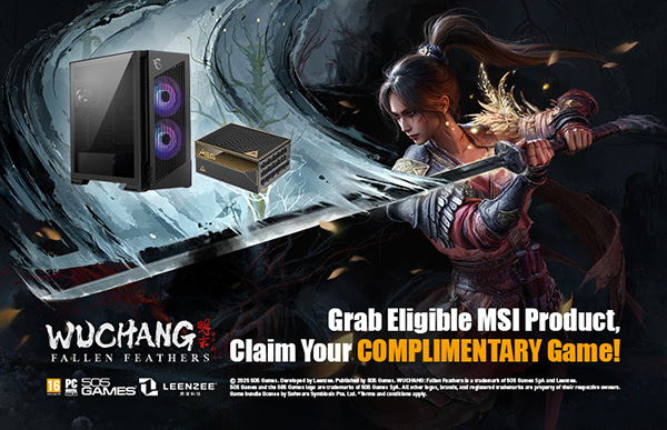 MSI kündigt exklusive Aktion zu WUCHANG: Fallen Feathers an!