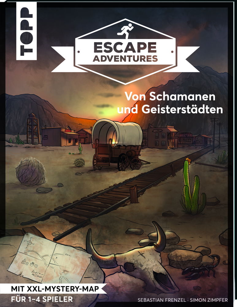 Im TOPP Verlag sind bereits einige verschiedene Escape Adventures erschienen.