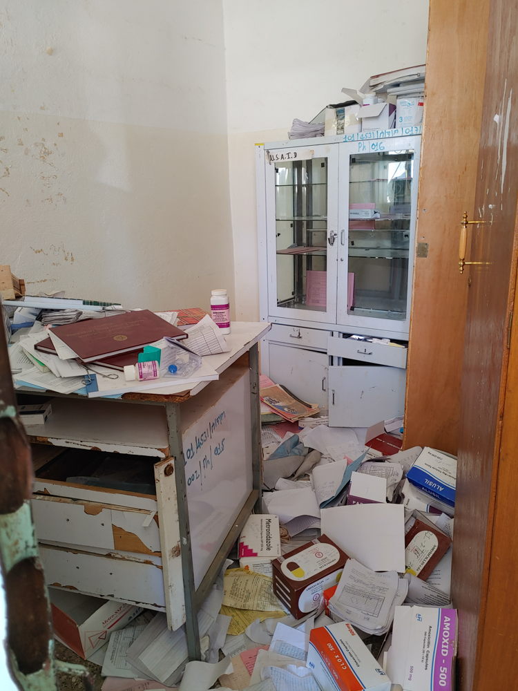Attacks on healthcare in Tigray, Ethiopia
Image of the Sebeya health centre, in east Tigray, after being looted. Photographer: MSF Attacks on healthcare in Tigray, Ethiopia
Image of the Sebeya health centre, in east Tigray, after being looted. Photographer: MSF