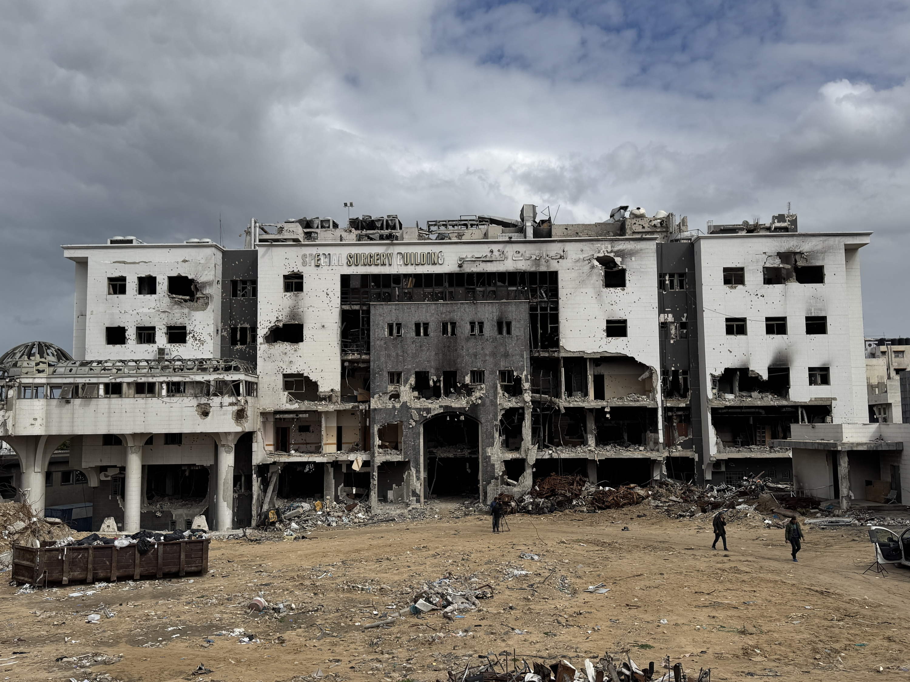 Gaza, una fosa común para la población palestina y para quienes acuden en su ayuda