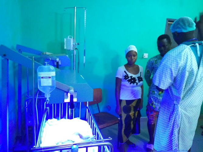 Fountain Care Hospital previously had virtually no equipment to care for sick or premature infants at the hospital. Changing Lives Together raised money to purchase an isolette for the hospital which now has the equipment to save lives and serve their district in rural Ghana.